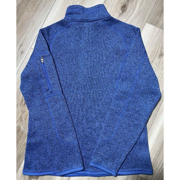 Patagonia Blue Better Sweater Quarter Zip Up Fleece Pullover - Youth XL (14) - Picture 16 of 16